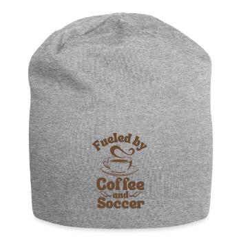 Coffee Soccer lover - Jersey Beanie - heather grey - Front