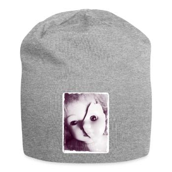 Marionnette brisée - Bonnet en jersey - gris chiné - Devant
