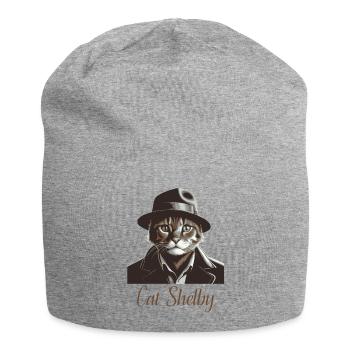 catshelby - Jersey-Beanie - Grau meliert - Vorne