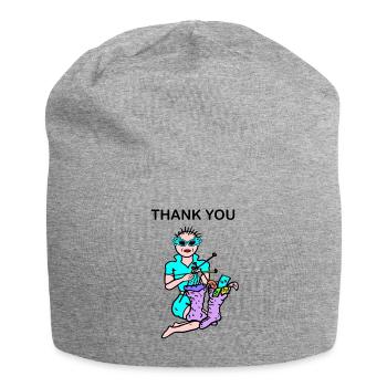 Money - Jersey Beanie - heather grey - Front