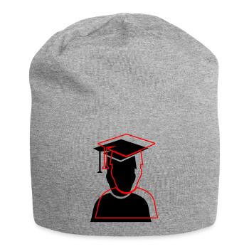 Student Diploma 2 - Jersey Beanie - heather grey - Front