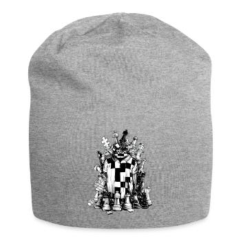 Maillot du jeu d'échecs - Bonnet en jersey - gris chiné - Devant