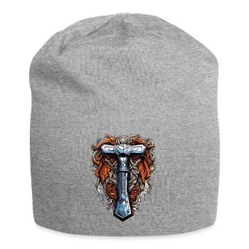 Le marteau de Thor - Bonnet en jersey - gris chiné - Devant