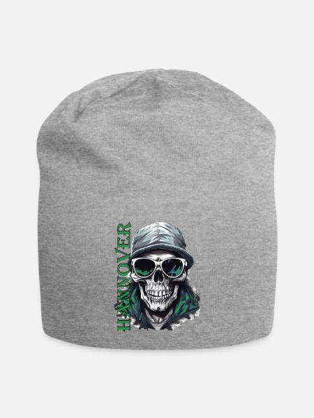 Hannover Fußball Fans Ultras Hannover Herren - Jersey-Beanie - Grau meliert