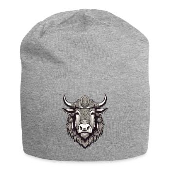 Yak Armor - Jersey Beanie - heather grey - Front