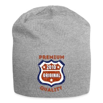 Premium Quality 2010 - Jersey Beanie - heather grey - Front