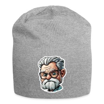 Médecin / professionnel de la santé / médecin / profession / spécialiste - Bonnet en jersey - gris chiné - Devant