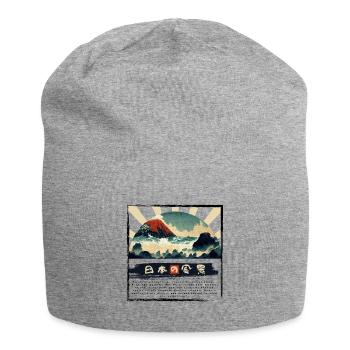 Nihon no Fukei - Landscapes of Japan - Jersey Beanie - heather grey - Front