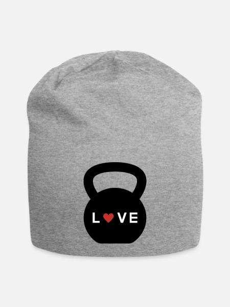 Kettle Love - Jersey-Beanie - Grau meliert