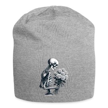 Ewige Eleganz - Jersey-Beanie - Grau meliert - Vorne