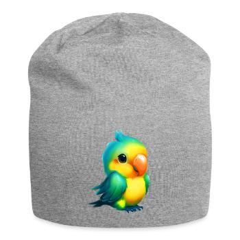 Parrot - Jersey Beanie - heather grey - Front