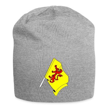 Flag of the province of South Holland - Jersey Beanie - heather grey - Front