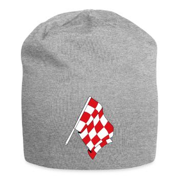Flag of the province of North Brabant - Jersey Beanie - heather grey - Front