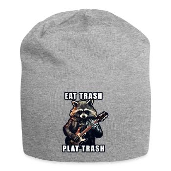 Guitare raccoon métalleux - Bonnet en jersey - gris chiné - Devant