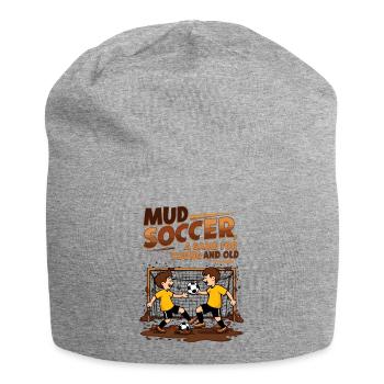 Mud football - Jersey Beanie - heather grey - Front