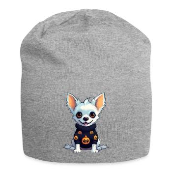 Chihuahua Hallooween Pull - Bonnet en jersey - gris chiné - Devant