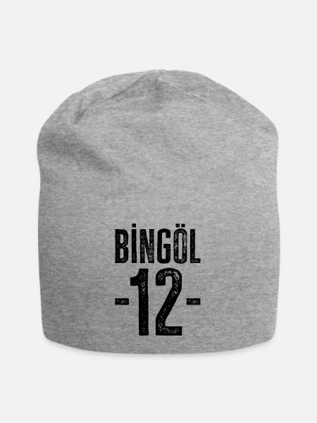 Bingöl 12 – Stolz auf Vielfalt und Kultur - Jersey-Beanie - Grau meliert