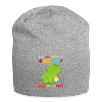 kiKindergarten 2025 Kids Gift Kita 2025 Décoration - Bonnet en jersey - gris chiné - Devant