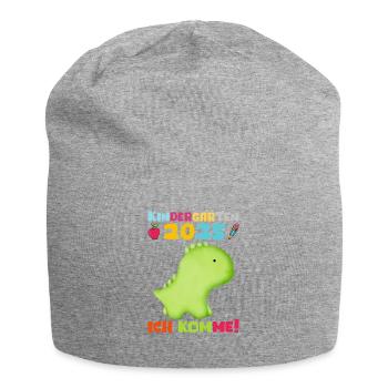 kiKindergarten 2025 Kids Gift Kita 2025 Décoration - Bonnet en jersey - gris chiné - Devant