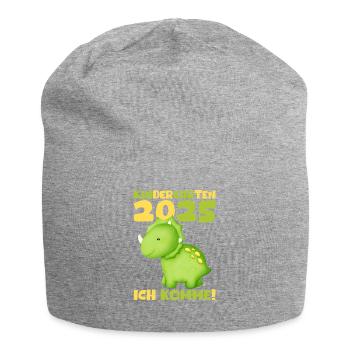 kiKindergarten 2025 Kids Gift Kita 2025 Décoration - Bonnet en jersey - gris chiné - Devant