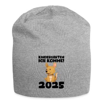 kiKindergarten 2025 Kids Gift Kita 2025 Décoration - Bonnet en jersey - gris chiné - Devant