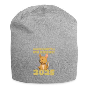 kiKindergarten 2025 Kids Gift Kita 2025 Décoration - Bonnet en jersey - gris chiné - Devant
