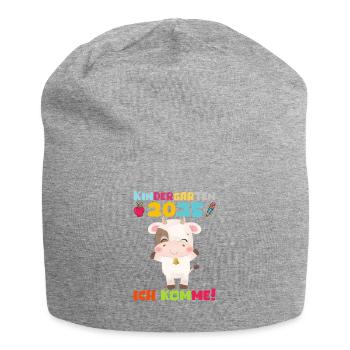 kiKindergarten 2025 Kids Gift Kita 2025 Décoration - Bonnet en jersey - gris chiné - Devant