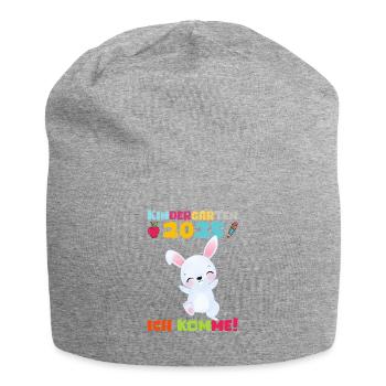 kiKindergarten 2025 Kids Gift Kita 2025 Décoration - Bonnet en jersey - gris chiné - Devant