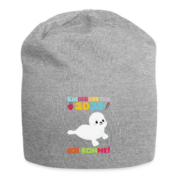 Kindergarten 2025 Kids Gift Kita 2025 Decoration - Jersey Beanie - heather grey - Front