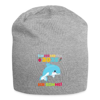 Kindergarten 2025 Kids Gift Kita 2025 Decoration - Jersey Beanie - heather grey - Front