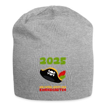 Kindergarten 2025 Children Gift Kita 2025 Decoration - Jersey Beanie - heather grey - Front