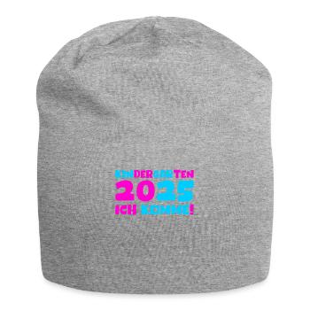 Kindergarten 2025 Kids Gift Kita 2025 Decoration - Jersey Beanie - heather grey - Front