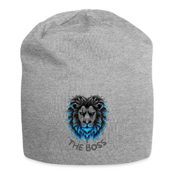 THE KING - Jersey-Beanie - Grau meliert - Vorne