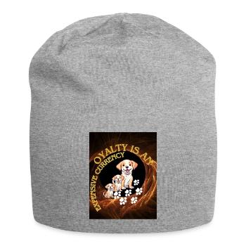 Loyalty is a rare currency - Jersey Beanie - heather grey - Front