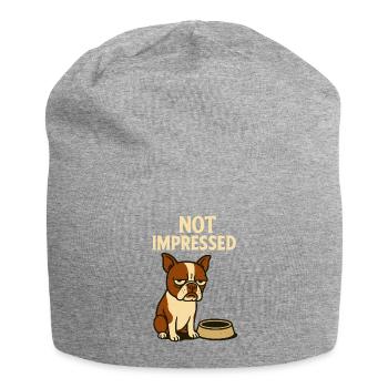 Not impressed Pablo - Jersey-Beanie - Grau meliert - Vorne