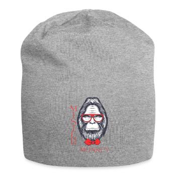 Mister Monkey - Jersey-Beanie - Grau meliert - Vorne