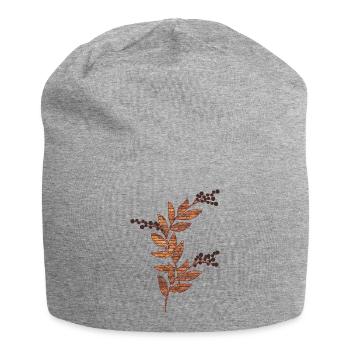 Ziegelwerk - Jersey-Beanie - Grau meliert - Vorne