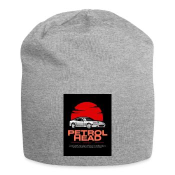Petrol Head Sportwagen Retro Vintage Classic Race - Jersey-Beanie - Grau meliert - Vorne