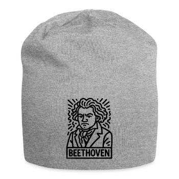Ludwig van Beethoven - Jersey Beanie - heather grey - Front