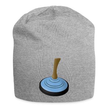 2025-EISSTOCK-hellblau - Bonnet en jersey - gris chiné - Devant
