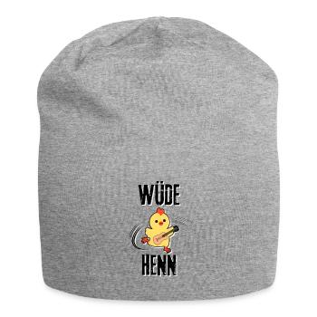 Wüde Henn - Hen night - Junggessellinen Party - Jersey-Beanie - Grau meliert - Vorne