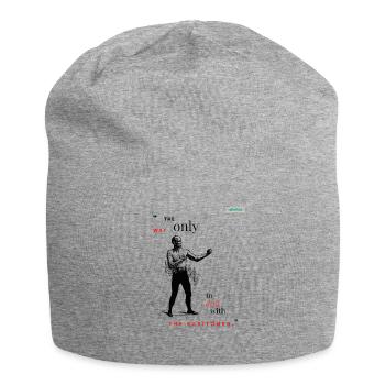 BARITONE PARODY Design 001 - Jersey-Beanie - Grau meliert - Vorne