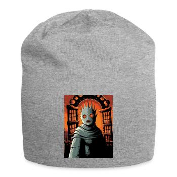 Gatekeeper in the Realm of Flames - Jersey Beanie - heather grey - Front