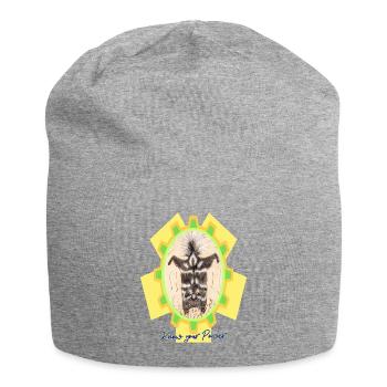 Skunk_Know_your_Power - Bonnet en jersey - gris chiné - Devant