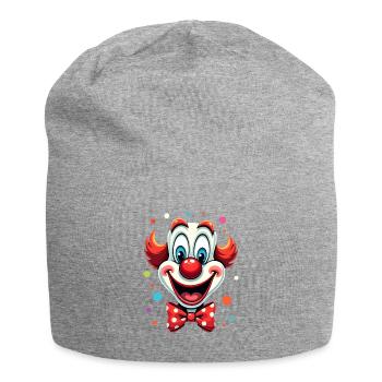Déguisement de clown de carnaval Carnaval Carnaval - Bonnet en jersey - gris chiné - Devant