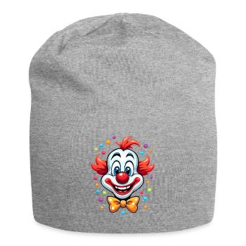 Déguisement de clown de carnaval Carnaval Carnaval - Bonnet en jersey - gris chiné - Devant