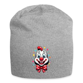 Déguisement de clown de carnaval Carnaval Carnaval - Bonnet en jersey - gris chiné - Devant