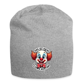Carnival Clown Costume Carnival Carnival - Jersey Beanie - heather grey - Front
