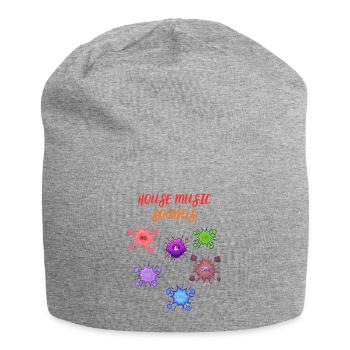 House Music Vibes - Jersey-Beanie - Grau meliert - Vorne