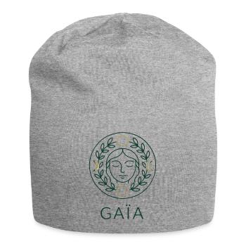 Gaia - Mother Nature - Tree of Life - Jersey Beanie - heather grey - Front